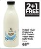 Indezi River Creamery Full Cream Yeast-Free Kefir Milk-1Ltr