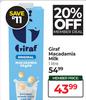Giraf Macadamia Milk-1Ltr