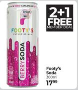 Footy's Soda-300ml