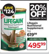 Lifegain Nutritional Supplement-1kg