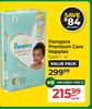 Pampers Premium Care Nappies-Per Pack