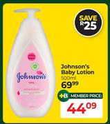 Johnson's Baby Lotion-500ml