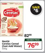 Nestle Cerelac Cereal (Just Add Water)-500g