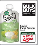 Squish Puree Pouches-For 4 x 110ml