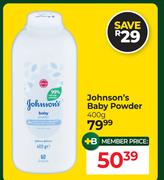 Johnson's Baby Powder-400g