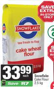 Snowflake Cake Flour-2.5Kg Each