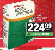 Spar White Sugar-10Kg Each