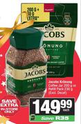 Jacobs Kronung Coffee Jar 200g Or Refill Pack 230g-Each