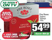 Five Roses Tagless Teabags-100s Each