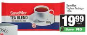 SaveMor Tagless Teabags-100s Each