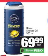 Nivea Shower Gel-500ml Each