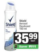 Shield Aerosol Deodorant-150ml Each