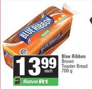 Blue Ribbon Brown Toaster Bread-700g Each