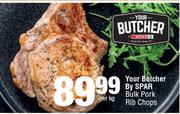 Your Butcher By Spar Bulk Pork Rib Chips-Per kg