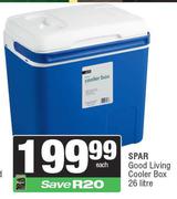 Spar Good Living Cooer Box 26L-Each