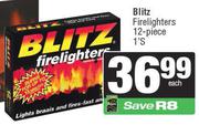 Blitz Firelighters 12 Pieces-1's