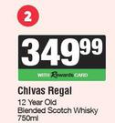 Chivas Regal 12 Year Old Blended Scotch Whisky-750ml