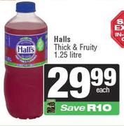 Halls Thick & Fruity-1.25Ltr