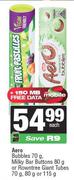 Aero, Bubbles 70g, Milky Bar Buttons 80g Or Rowntree Giant Tubes 70g, 80g Or 115g-Each