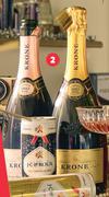 Krone Cap Classique Borealis Cuvee Brut,Rose Cuvee Brut,Night Nectar Demi Sec Or Night Nectar-750ml