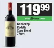 Kanonkop Kadette Cape Blend-750ml
