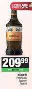 Klipdrift Premium Brandy-750ml