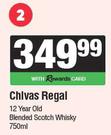 Chivas Regal 12 Year Old Blended Scotch Whisky-750ml
