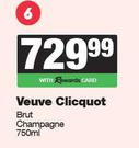 Veuve Clicquot Brut Champagne-750ml