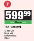 The Glenlivet 12 Year Old Single Malt Scotch Whisky-750ml