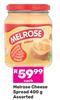 Melrose Cheese Spread Assorted-400gm 
