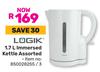 Logik 1.7Ltr Immersed Kettle Assorted-850028255