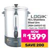 Logik 15Ltr Stainless Steel Urn RSH-249217-0