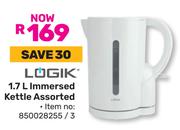 Logik 1.7Ltr Immersed Kettle Assorted-850028255