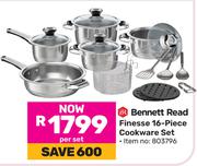 Bennett Read Finesse 16-Piece Cookware Set 803796-Per Set