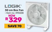 Logik 30cm Box Fan 495508