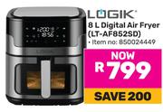 Logik 8Ltr Digital Air Fryer LT-AF852SD