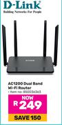 D-Link AC1200 Dual Band Wi-Fi Router 850036363