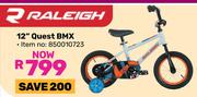 Raleigh 12" Quest BMX 850010723
