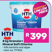 HTH Granular+ Mineral Soft Chlorine 777403-8Kg