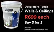 Decorator's Touch Walls & Ceilings (White Only)-20Ltr