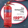 Fire Extinguisher 1.0KG FEDFIRE1KG