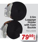 2.5m Luggage Holder With Cam Buckle FEDLH225