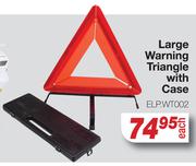 Large Warning Triangle With Case ELPWT002