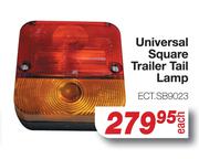 Universal Square Trailer Tail Lamp ECTSB9023