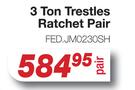3 Ton Trestles Ratchet Pair