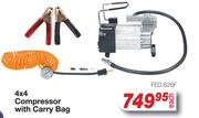 4x4 Compressor with Carry Bag