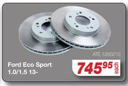 ATE Brake Discs For Ford Eco Sport 1.0/1.5 13- ATE.1250210