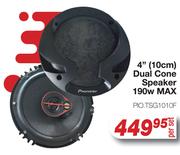 Pioneer 4" (10cm) Dual Cone Speaker 190W MAX