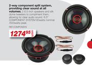 Reference Audio 2 Way Component Split System