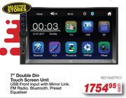 Reference Audio 7" Double Din Touch Screen Unit